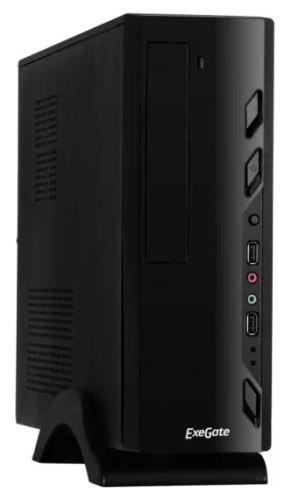 Компьютерный корпус Exegate MiniITX Exegate MI-208 Black [EX268693RUS]