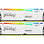 Комплект модулей памяти Kingston FURY Beast White RGB EXPO 64GB DDR5 [KF560C30BWEAK2-64]