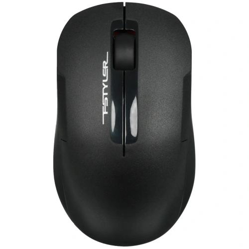 Мышь беспроводная A4Tech Fstyler FG15CS Air2 черный, 1200 dpi, радиоканал, USB, кнопки - 3 [FG15CS AIR2 черный]