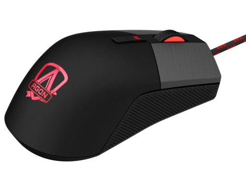 Мышь проводная AOC AGM700 черный, 16000 dpi, USB, кнопки - 8 [AGM700DRCR]