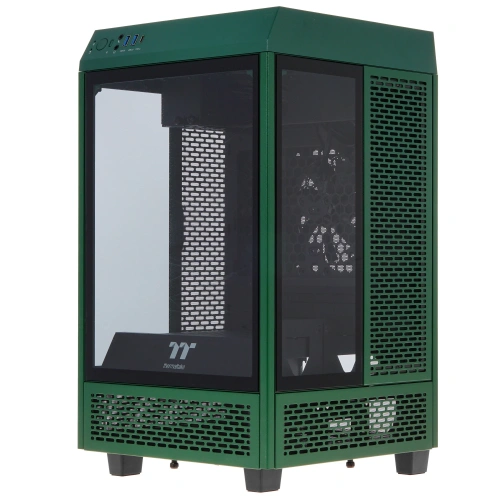 Компьютерный корпус Thermaltake The Tower 100 Racing Green без БП [CA-1R3-00SCWN-00]