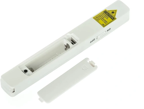 Презентер беспроводной A4Tech LP15 белый, радиоканал, USB, кнопки - 3 [LP15w]