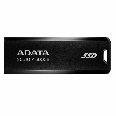 Внешний накопитель SSD ADATA 500Gb SC610 USB Type-A 550/500 Mb/s [SC610-500G-CBK/RD]