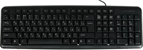 Клавиатура Defender HB-420 (45420) проводная, USB, черный [45420]