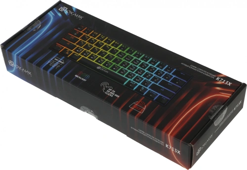 Клавиатура Oklick K713X проводная, USB, черный [K713X]