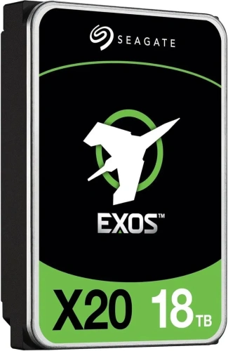 Жесткий диск 3.5&quot;; 18TB Seagate Exos X20 ST18000NM003D SATA 6Gb/s, 7200rpm, 256MB [ST18000NM003D]