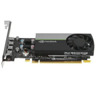 Видеокарта VGA PNY NVIDIA QUADRO T1000, 4 GB GDDR6/128 bit, PCI Express 4.0 x16 [VCNT1000-SB]