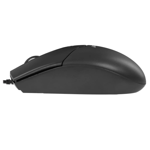Мышь проводная A4Tech черный, 1000 dpi, USB, кнопки - 3 [OP-550NU]