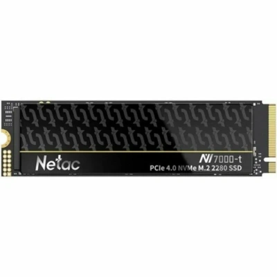 Накопитель SSD Netac NV7000-T, 1Tb, M.2 2280, PCIe 4.0 x4, NVMe, R/W 7300/6600, с радиатором [NT01NV7000T-1T0-E4X]