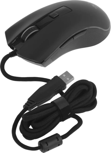 Мышь проводная Redragon Cypher, черный, 12800 dpi, USB, кнопки - 7 [72075]