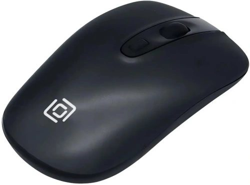 Мышь Oklick 600MW черный оптическая (1600dpi) беспроводная USB (4but) [600MW]