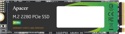 Накопитель SSD Apacer 1Tb, M.2 2280,  AS2280P4 PCIe 3.0 x4, NVMe, R/W 3000/2000 [AP1TBAS2280P4-1]