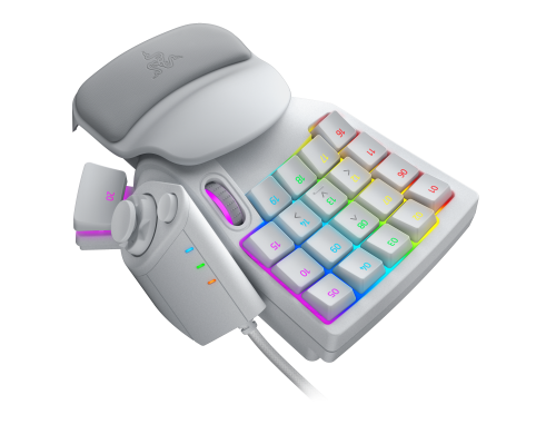 Игровой кейпад Razer Tartarus Pro Mercury/ Razer Tartarus Pro – Analog Optical Gaming Keypad Mercury [RZ07-03110200-R3M1]