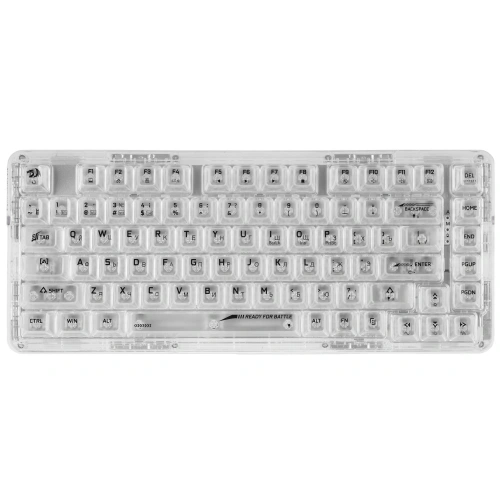 Клавиатура Defender Elf Pro RU беспроводная USB, Bluetooth/Радиоканал, белый [71688]