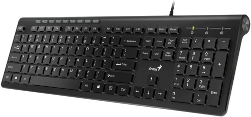 Клавиатура проводная Genius SlimStar 230II Black [31310048402]