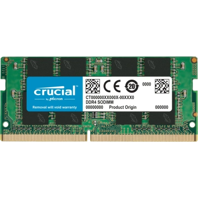 Оперативная память Crucial, DDR4, 8Gb (1x8Gb), 3200MHz, CL22 SO-DIMM х