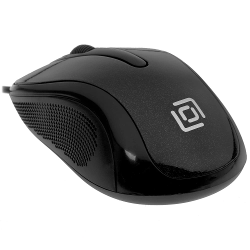 Мышь проводная Oklick 385M черный, 1000 dpi, USB, кнопки - 3 [385M черный]