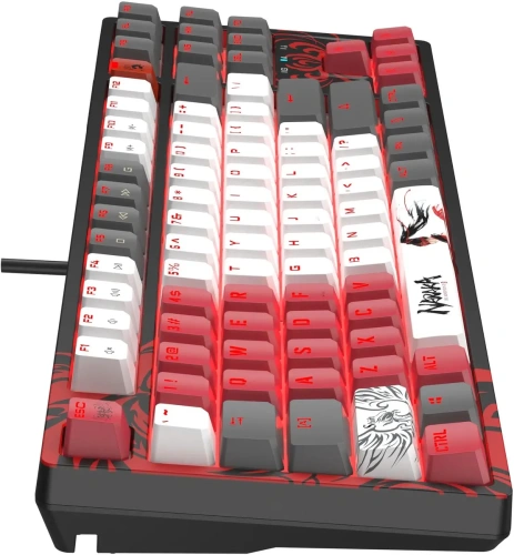 Клавиатура A4Tech Bloody S87 Naraka проводная USB черный/красный [S87]