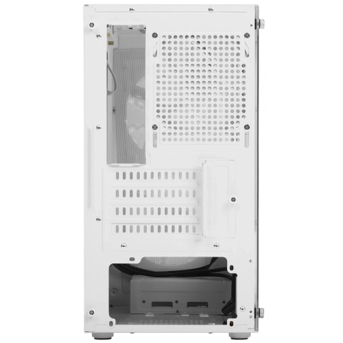 Компьютерный корпус Powercase Mistral Micro A3W ARGb, Tempered Glass, 2x 140mm ARGb PWM+1x 120mm ARGb PWM, белый, mATX [CMMAW-A3]