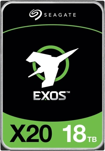 Жесткий диск 3.5&quot;; 18TB Seagate Exos X20 ST18000NM003D SATA 6Gb/s, 7200rpm, 256MB [ST18000NM003D]