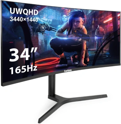 Монитор 34&quot; ExeGate Combat EC3400TA VA Curved R1800 LED [EX297580RUS]