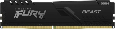 Оперативная память Kingston 32GB 3600MHz DDR4 CL18 DIMM FURY Beast Black [KF436C18BB/32]