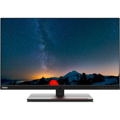 Монитор Lenovo P27u-20, черный/красный, 27&quot; [62CBRAS6CB]