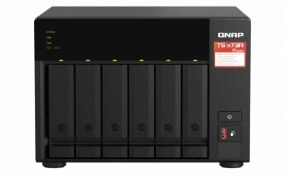 Сетевое хранилище без дисков SMB QNAP TS-673A-8G NAS [TS-673A-8G]