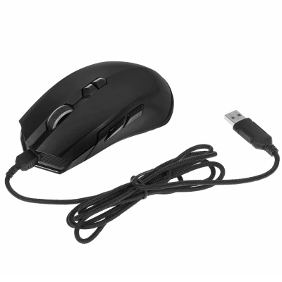 Мышь беспроводная Harper Gaming Spigot WGM-01 черный, 4000 dpi, кнопки - 7 [H00002280]