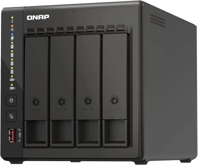 Сетевое хранилище SMB QNAP TS-453E-8G NAS [TS-453E-8G]