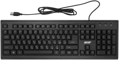 Клавиатура/ Клавиатура ACER OKW120 Wired USB black [ZL.KBDEE.006]