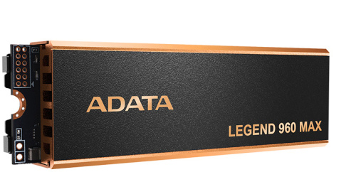 Накопитель SSD ADATA LEGEND 960 MAX, 4Tb, M.2 2280, PCIe 4.0 x4, NVMe, R/W 7400/6800, с радиатором [ALEG-960M-4TCS]