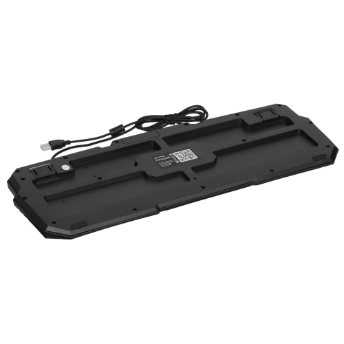 Игровая клавиатура Qumo Excalibur K67, проводная, 104, встроенные радужная подсветка [SW-CM03]