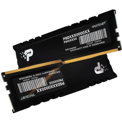 Оперативная память Patriot Signature Premium 64Gb DDR5 (2x32 Gb), 4800 MHz, CL40 [PSP564G4800KH1]