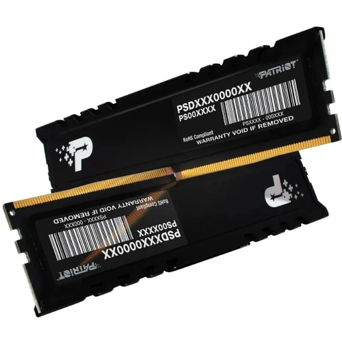 Оперативная память Patriot Signature Premium 64Gb DDR5 (2x32 Gb), 4800 MHz, CL40 [PSP564G4800KH1]