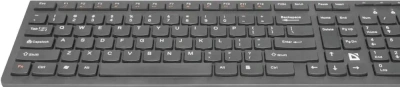 Клавиатура DEFENDER ULTRAMATE SM-535 RU беспроводная USB, радиоканал, черный [45535]