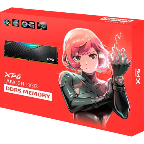 Оперативная память Adata 32GB DDR5 6400 (2х16Gb) DIMM [AX5U6400C3216G-DCLARBK]