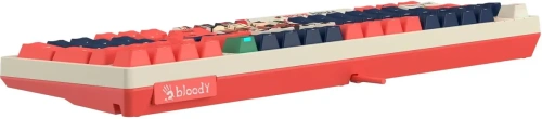Клавиатура A4Tech Bloody AT98 Proxy Boom проводная USB бежевый/красный [AT98 бежевый/красный]