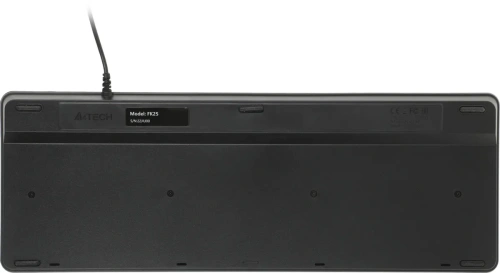 Клавиатура A4Tech Fstyler FK25 проводная, USB, черный/серый [FK25 BLACK]