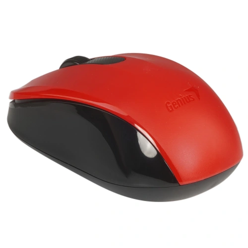 Мышь беспроводная Genius NX-8008S красный/черный, тихая [31030028401]