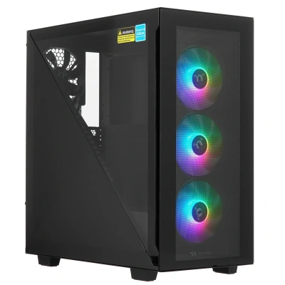 Компьютерный корпус Thermaltake Divider 300 TG ARGb черный без БП [CA-1S2-00M1WN-01]
