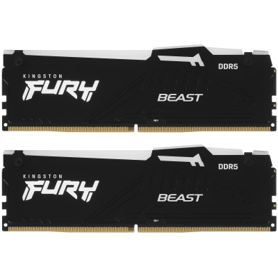 Оперативная память Kingston 16GB DDR5 5600 (2x8Gb) DIMM RGB CL36 KF556C36BBEAK2-16 [KF556C36BBEAK2-16]