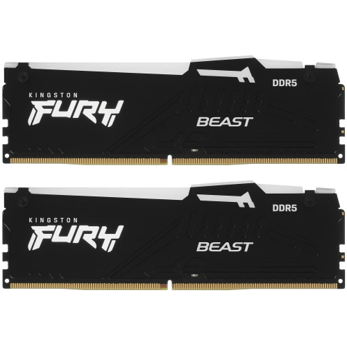 Оперативная память Kingston 16GB DDR5 5600 (2x8Gb) DIMM RGB CL36 KF556C36BBEAK2-16 [KF556C36BBEAK2-16]
