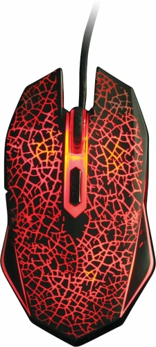 Мышь Qumo Solaris M10 + коврик, проводная, оптическая, 800/1200/1600/2200 dpi [SW-GM550]