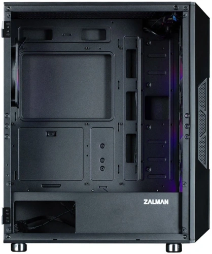 Компьютерный корпус ZALMAN I3 NEO ARGB BLACK, ATX, BLACK, FRONT MESH [i3 NEO ARGB Black]