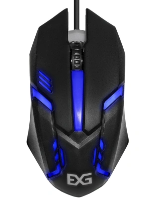Мышь проводная ExeGate Gaming Standard Laser GML-17 черный, 1200 dpi, USB [EX289491RUS]