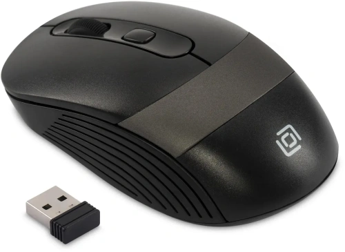 Мышь беспроводная Oklick 310MW черный/серый, 3200 dpi, кнопки - 4 [1869088]