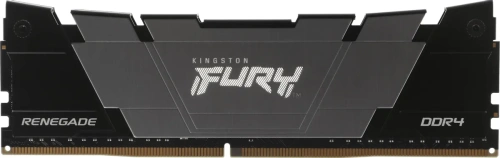 Оперативная память Kingston 32Gb DDR4 3200MHz (4x8GB) DIMM Fury Renegade Black RTL Gaming PC4-25600 CL16 288-pin 1.35В single rank с радиатором Ret [KF432C16RB2K4/32]