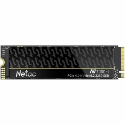 Накопитель SSD Netac NV7000-T, 2Tb, M.2 2280, PCIe 4.0 x4, NVMe, R/W 7300/6700, с радиатором [NT01NV7000T-2T0-E4X]