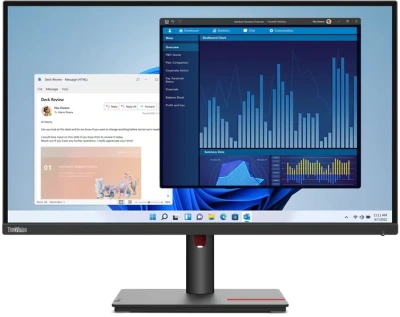 Монитор 27" Lenovo ThinkVision T27p-30 IPS 3840x2160, 60 Гц [63A9GAT1EU]